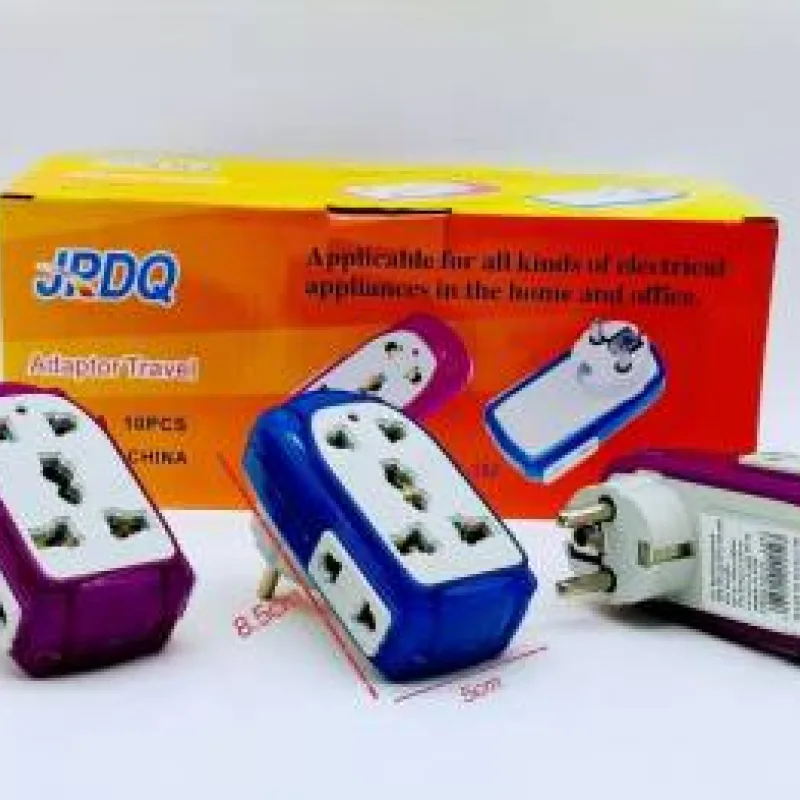 ปลั๊กแปลง JRDQ 10 PCS. คละสี (300)