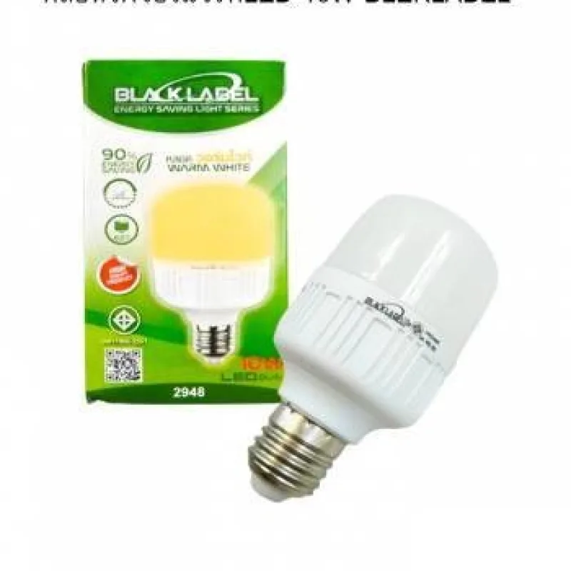 หลอดไฟวอร์มไวท์LED 10W BLEKLABEL (120) *12 ชิ้น