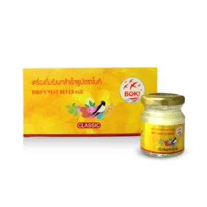 [Ready To Eat] BOKI เครื่องดื่มรังนกสำเร็จรูป คลาสสิค 42ml x 3 รังนกเพื่อสุขภาพ Bird’s nest beverage Classic