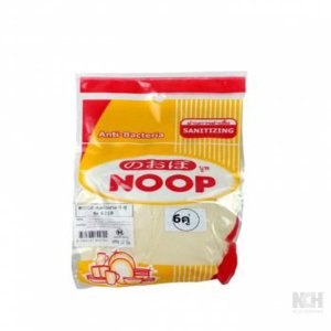NOOPถุงมือไนโตร6คู่ SIZE M สีขาว (300) 12ชิ้น / แพ็ค