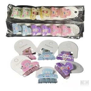 โบว์ริบบิ้นนักเรียนเส้น 19มิล สีกลม 12ชิ้น / แพ็ค